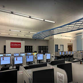 Testing center lab