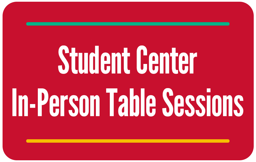 Student Center Tabling Sessions