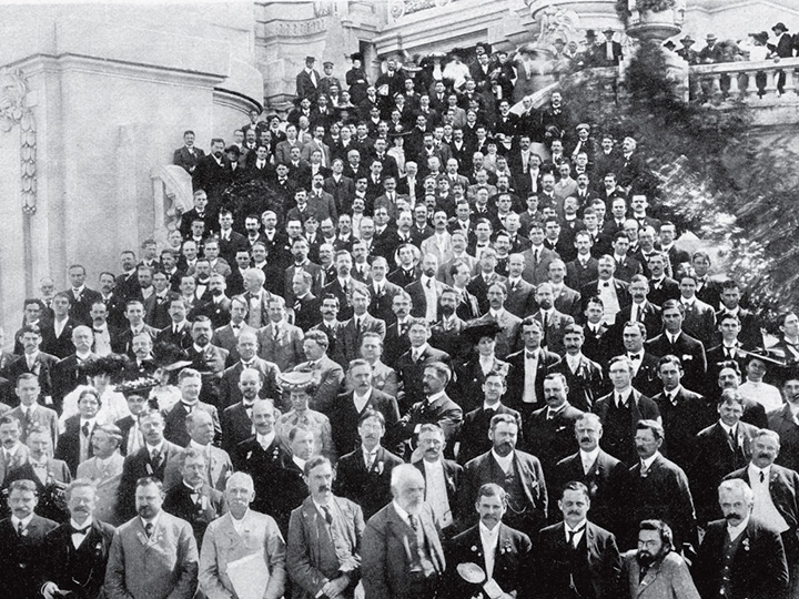 Power systems experts from around the world gathering in St. Louis in 1904 to discuss anything and everything electrical, including the operation of the then new networks of synchronous generators. Power systems experts from around the world gathering in St. Louis in 1904 to discuss anything and everything electrical, including the operation of the then new networks of synchronous generators.