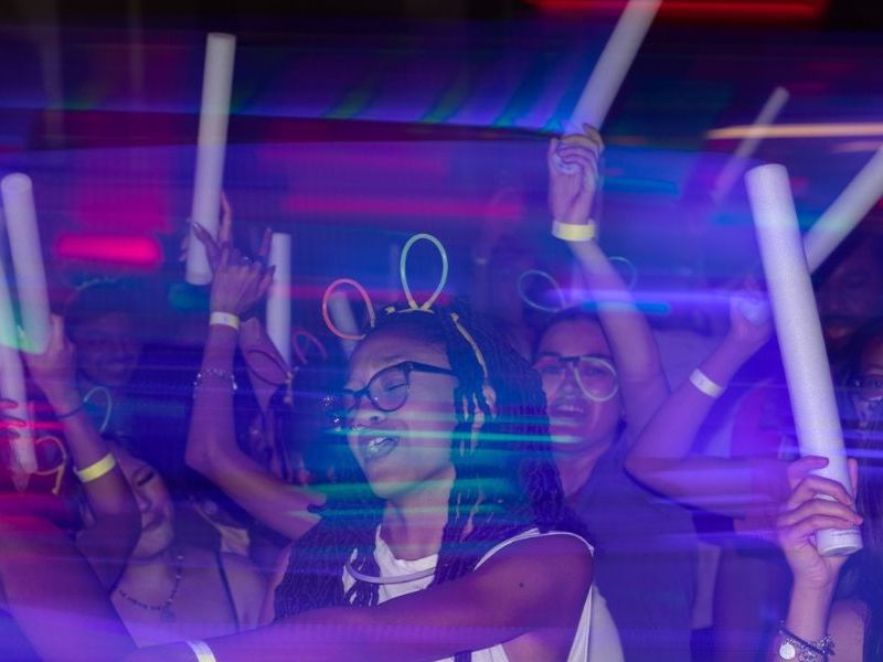 Glow Party event