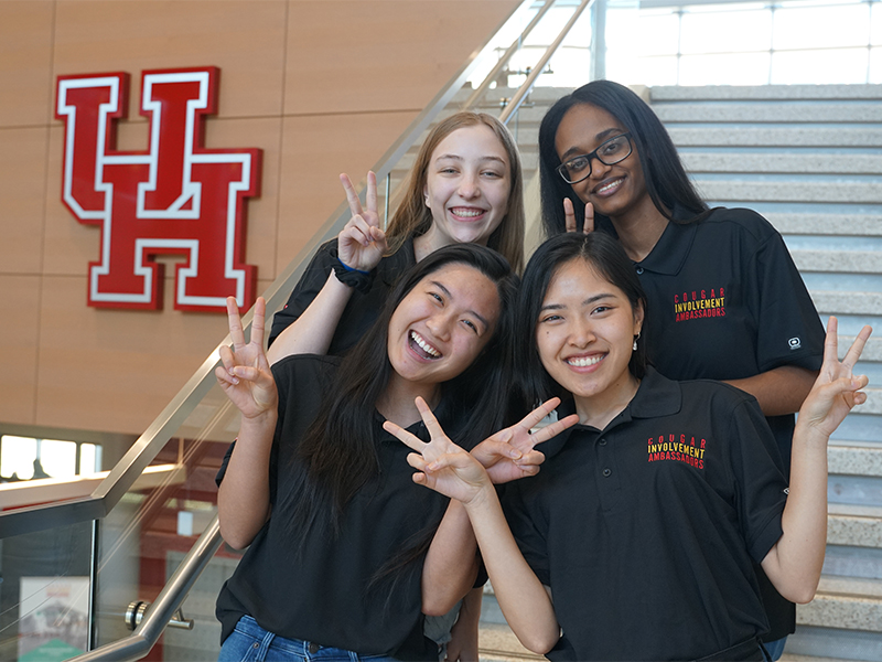 Group of Cougar Involvement Ambassadors