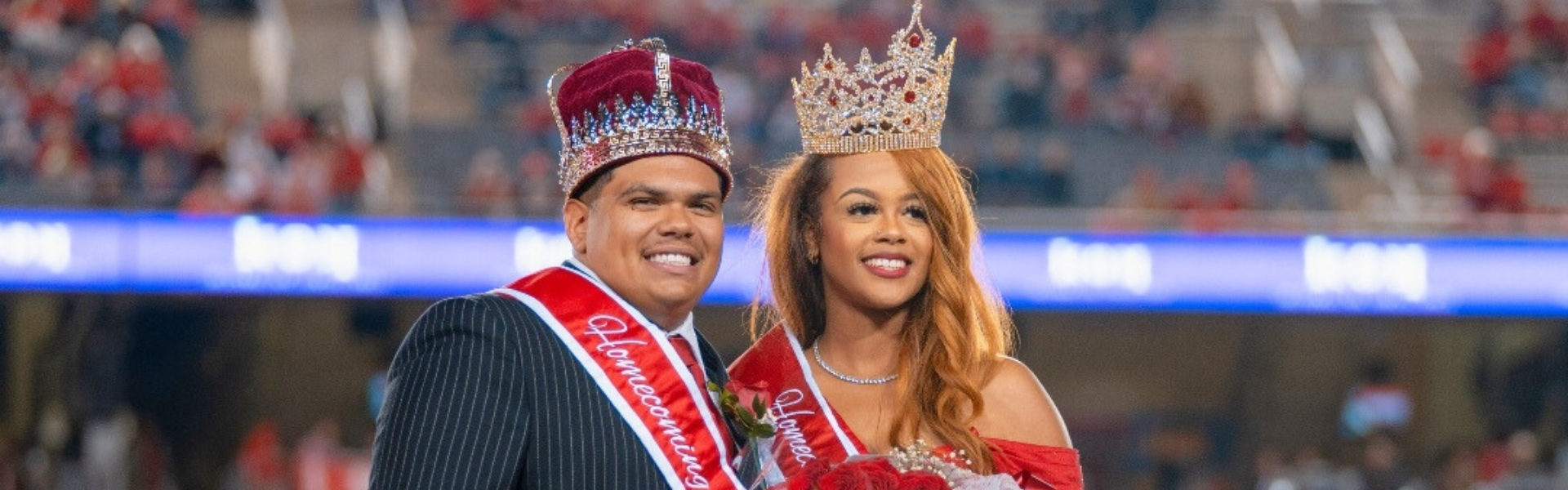 Homecoming king and queen