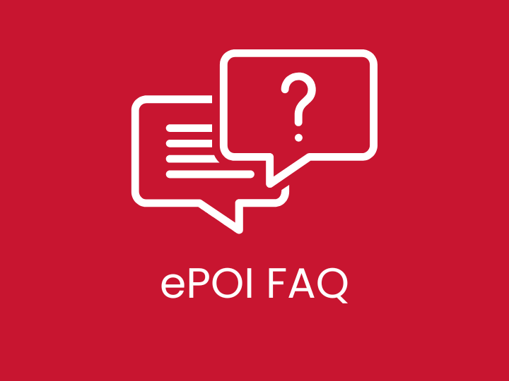 ePOI FAQ