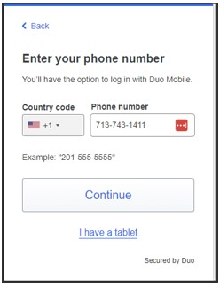 Two-Factor Authentication New Prompt