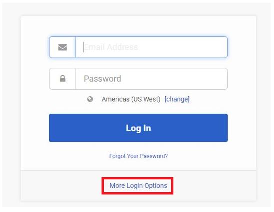 More Login Options
