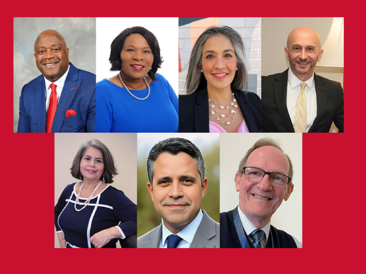 New UH Health Family Care Center board of directors. Top row, left to right: Sidney Lacey, Rev. Linda Davis, Lharissa Jacobs, Michael Klepin; bottom row, left to right: Gloria Moreno, Santiago Caraballo, Dr. Steve Watts. New UH Health Family Care Center board of directors. Top row, left to right: Sidney Lacey, Rev. Linda Davis, Lharissa Jacobs, Michael Klepin; bottom row, left to right: Gloria Moreno, Santiago Caraballo, Dr. Steve Watts.