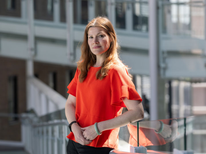 Anna Kruyer, assistant professor at UC College of Pharmacy.