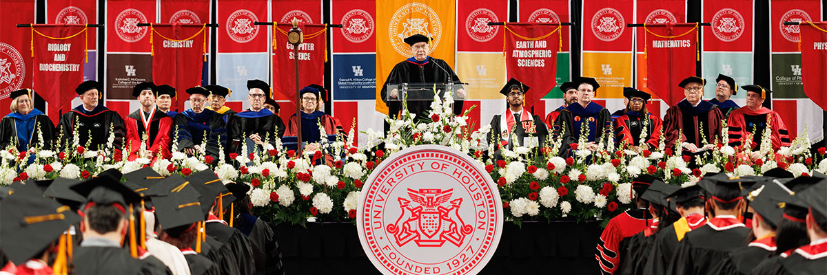Commencement cerememony.
