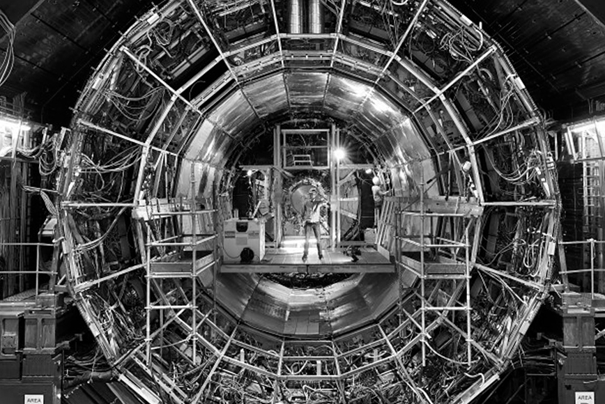 Front Shot of the ALICE detector at CERN