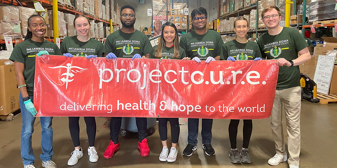 PLS members volunteer at Project CURE
