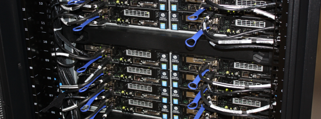 Picture of computer cords