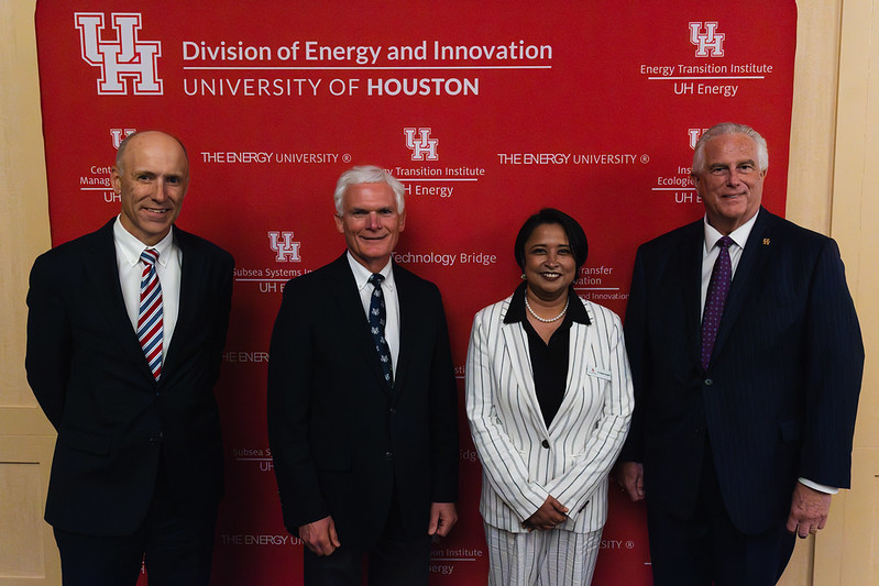 Latta with UH Energy Leadership